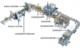 全自動(dòng)包裝碼垛線